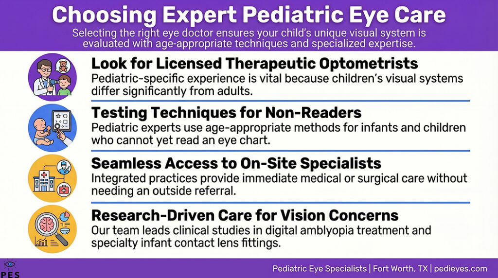 best pediatric eye exam guide